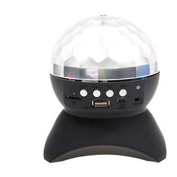 Bluetooth Speaker with Disco Light